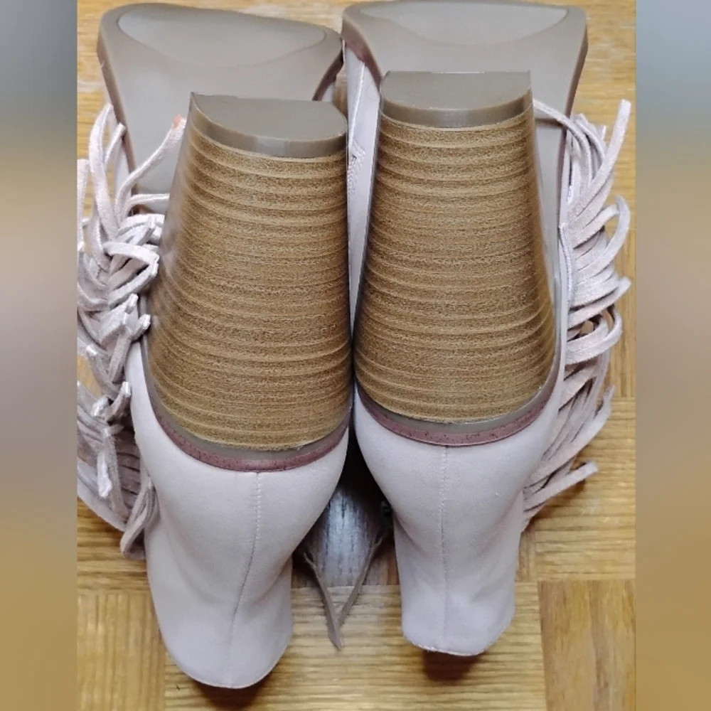 MIA Light Pink Ankle Booties - Picture 10 of 14